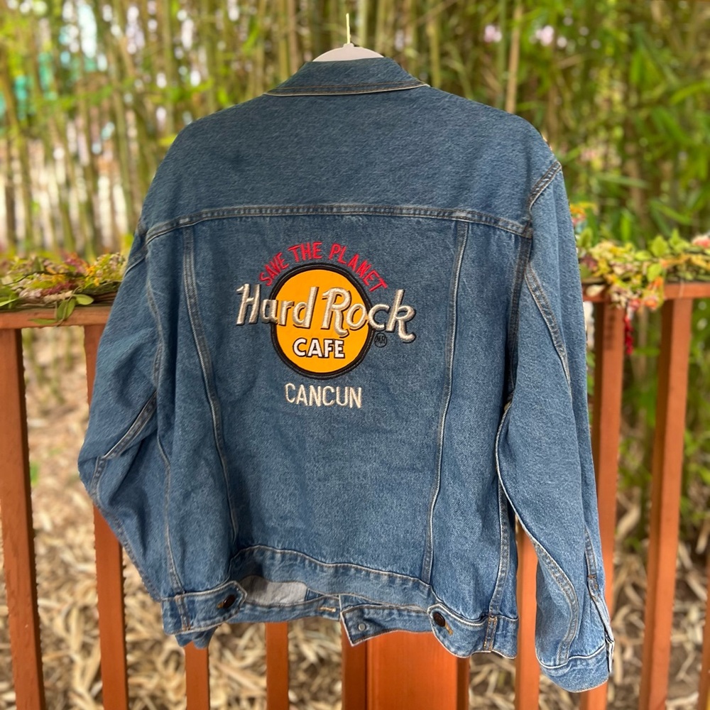 Hard Rock Cafe denim jacket